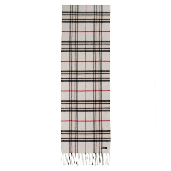 V. FRAAS cashmink plaid scarf (NWOT) - Picture 5 of 9